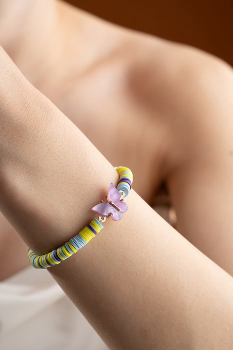 Heliophilia Silver Pulsera Multicolor con Colgante Ajustable Heliophilia Silver Pulsera Multicolor con Colgante Ajustable